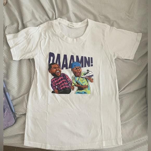 Friday x Fresh Prince Of Bel Air DAAAMN Shirt - Picture 1 of 3